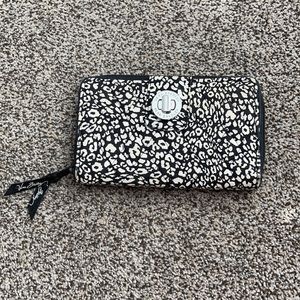 Vera Bradley turn lock wallet